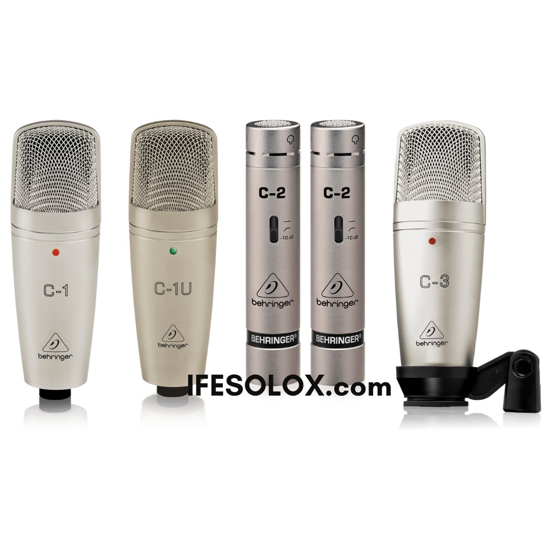 BEHRINGER STUDIO MICROPHONES – IFESOLOX