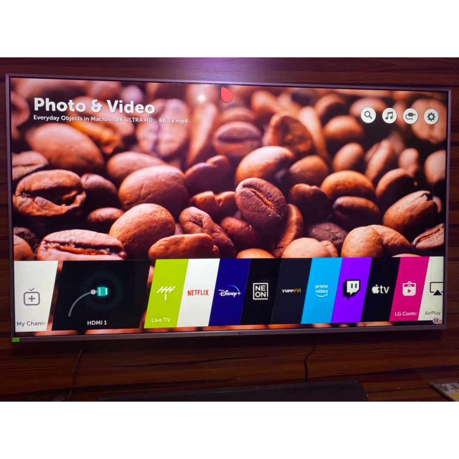 Foreign Used 65 inch LG Smart 4K UHD HDR LED TV
