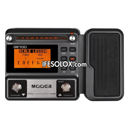 MOOER GE100 Guitar Multi-Effects Pedal Processor with 80 Presets - Brand New
