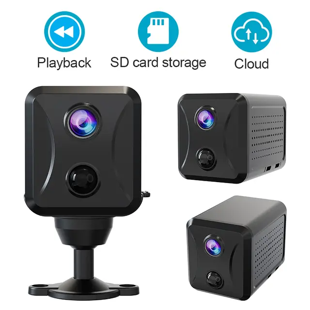 SLX Smart 4G Mini Battery-powered Camera with PIR Motion Detection Sensor and Built-in WiFi - Brand New