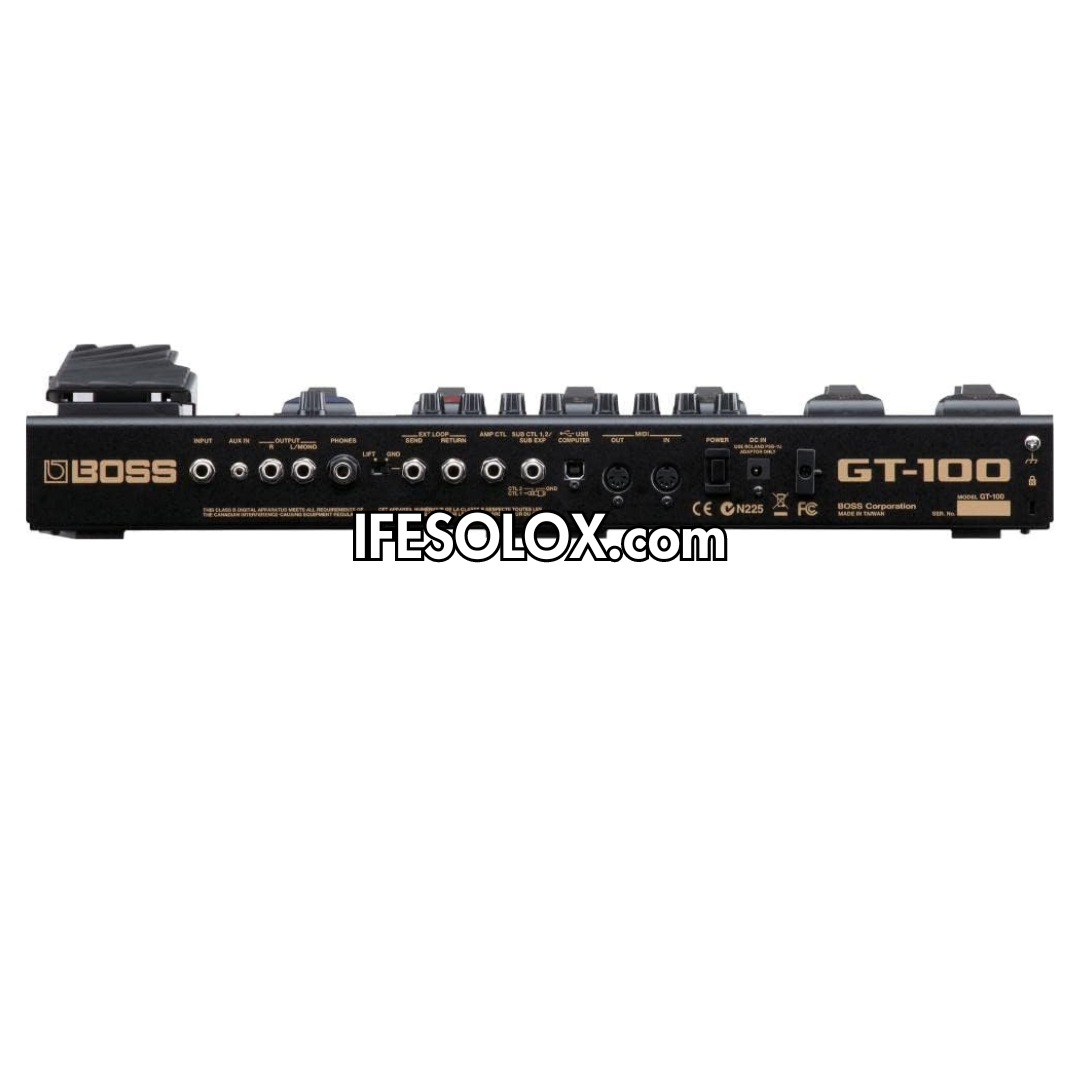 BOSS GT-100 Guitar Multi-Effects Pedal Processor with USB Audio Interface - Brand New