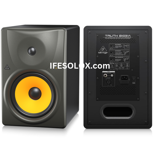 Behringer TRUTH 1031A Bi-amp 150W 8" Active 2-Way Reference Studio Monitor Speaker - Brand New