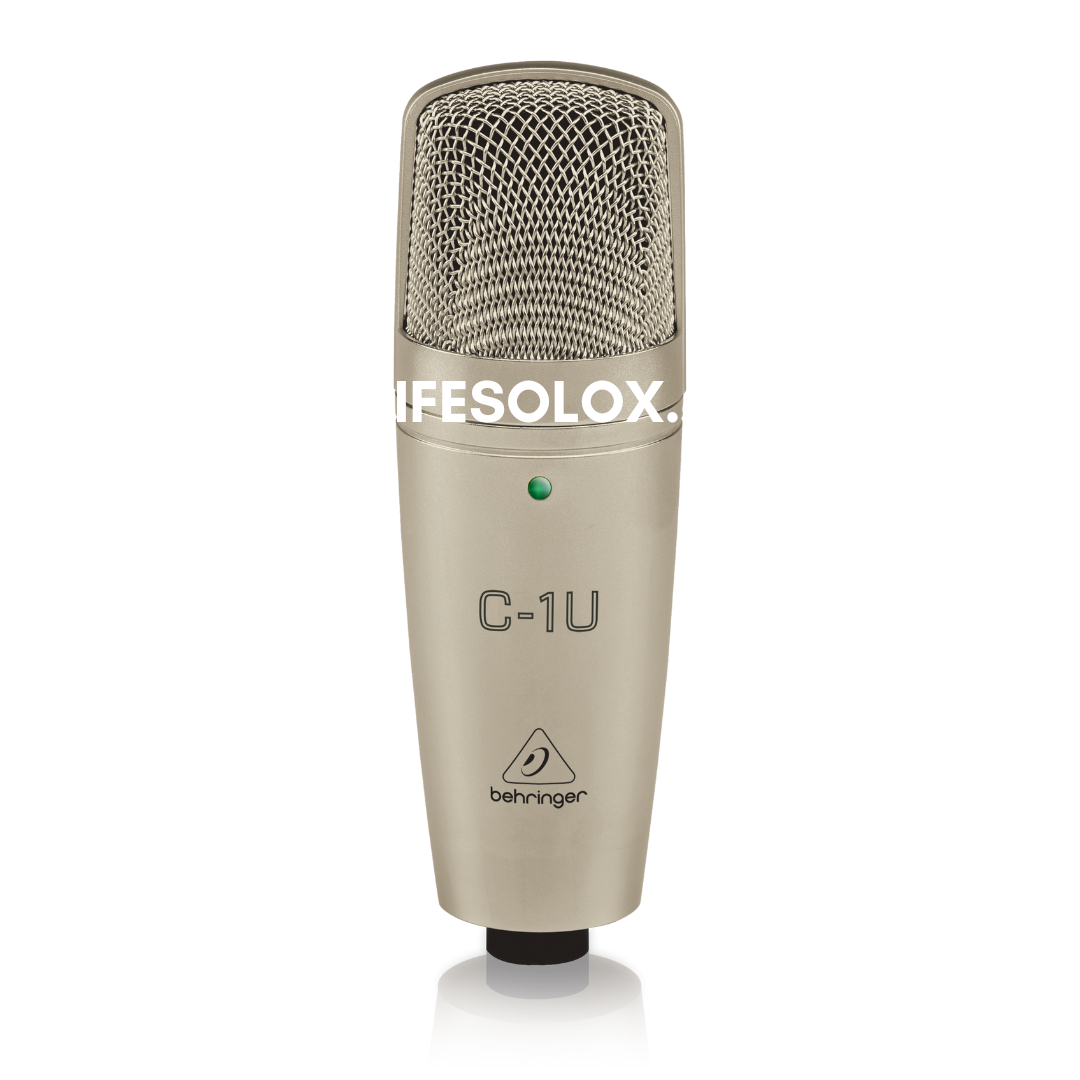 Behringer C-1U USB Studio Condenser Microphone - Brand New