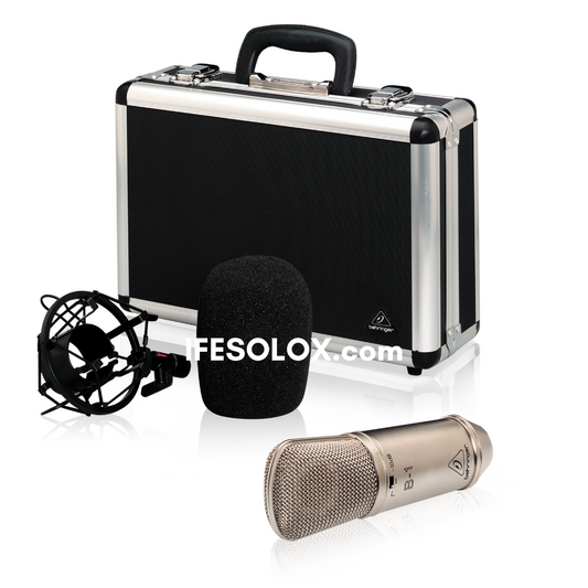 Behringer B-1 Gold-Sputtered Large-Diaphragm Studio Condenser Microphone - Brand New