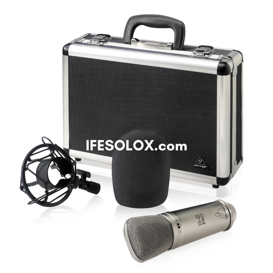 Behringer B-2 PRO Gold-Sputtered Large Dual-Diaphragm Studio Condenser Microphone - Brand New