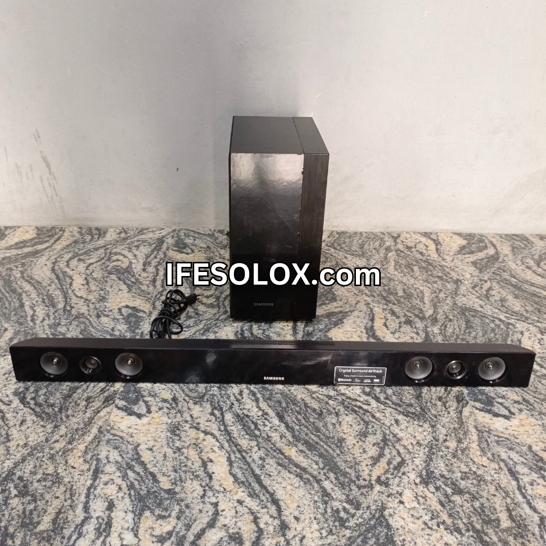Samsung HW-E450 2.1Ch 280W High Fidelity Bluetooth Sound Bar with Wireless Subwoofer - Foreign Used