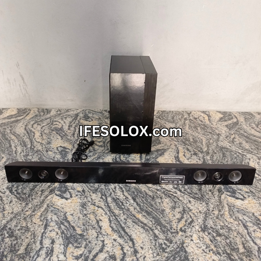 Samsung HW-E450 2.1Ch 280W High Fidelity Bluetooth Sound Bar with Wireless Subwoofer - Foreign Used