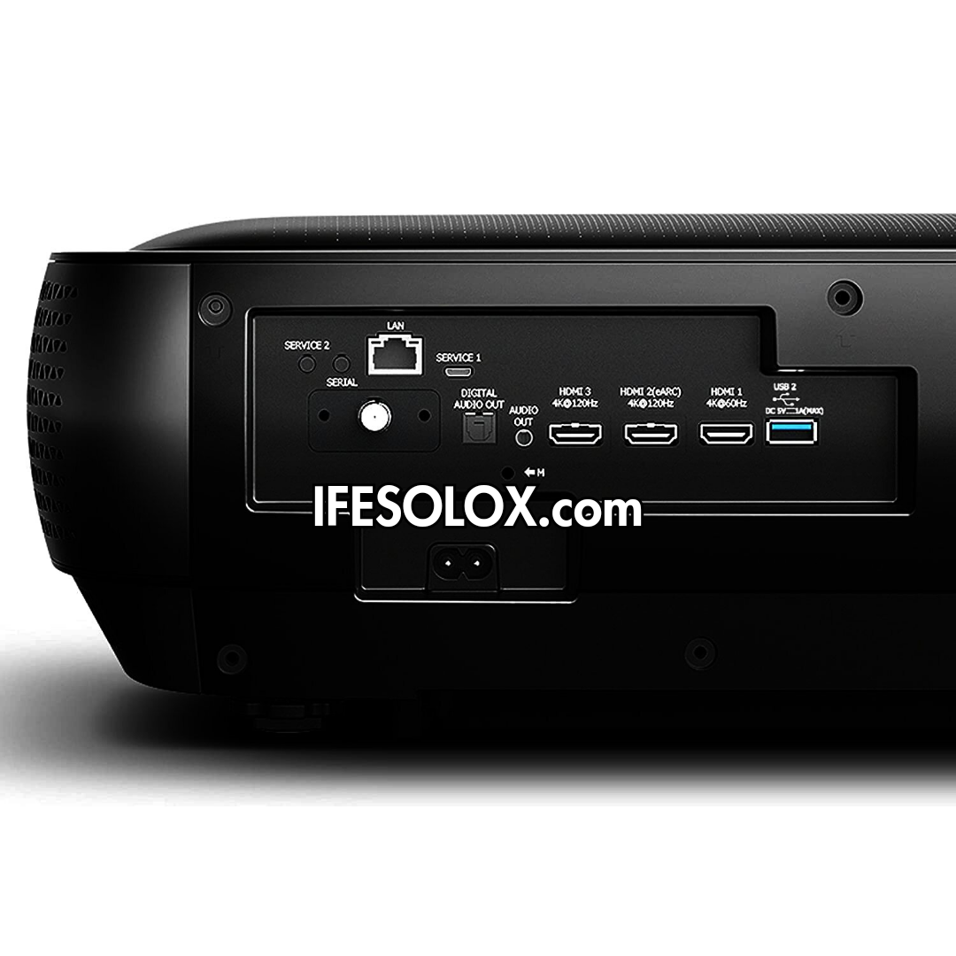 Hisense 120 inch 4K UHD Laser TV + Built-in Bluetooth, WiFi, Alexa, Google Assistant - Brand New