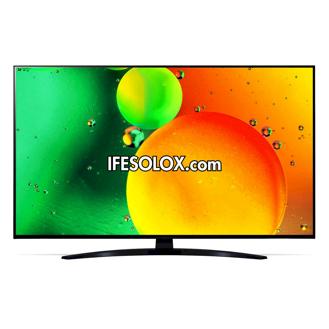 LG 55 pouces 55NANO79 Series Thinq AI webOS Smart 4K UHD NanoCell TV (WiFi, Miracast, AirPlay) - Occasion à l'étranger