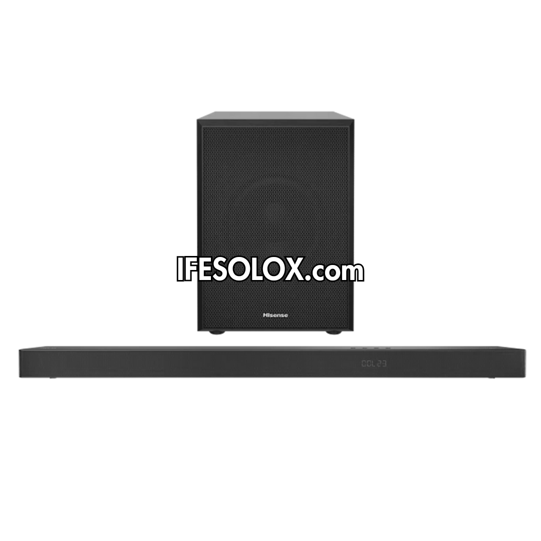 Hisense U5120G 5.1.2Ch 510W Bluetooth 4K UHD Sound Bar with Wireless Subwoofer + Dolby Atmos - Brand New