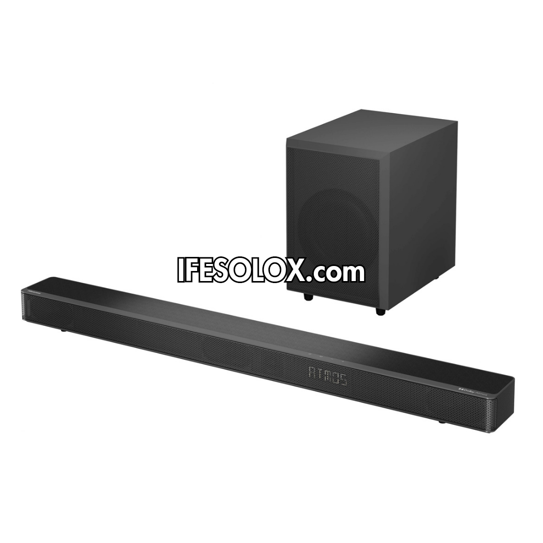 Hisense U3120G 3.1.2Ch 420W Bluetooth 4K UHD Sound Bar with Wireless Subwoofer + Dolby Atmos - Brand New