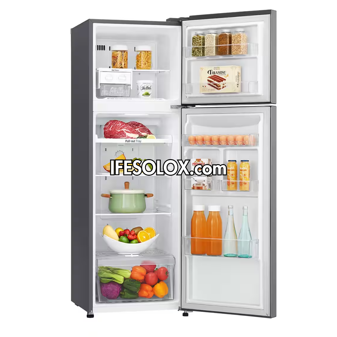 LG GN-G272SLCB 279L Top-Freezer Double Door Refrigerator + 2 Years Warranty - Brand New