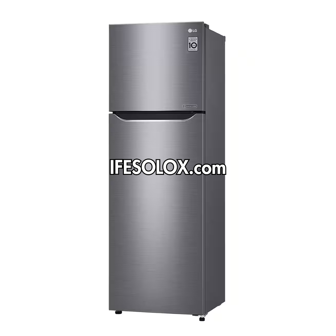 LG GN-G272SLCB 279L Top-Freezer Double Door Refrigerator + 2 Years Warranty - Brand New