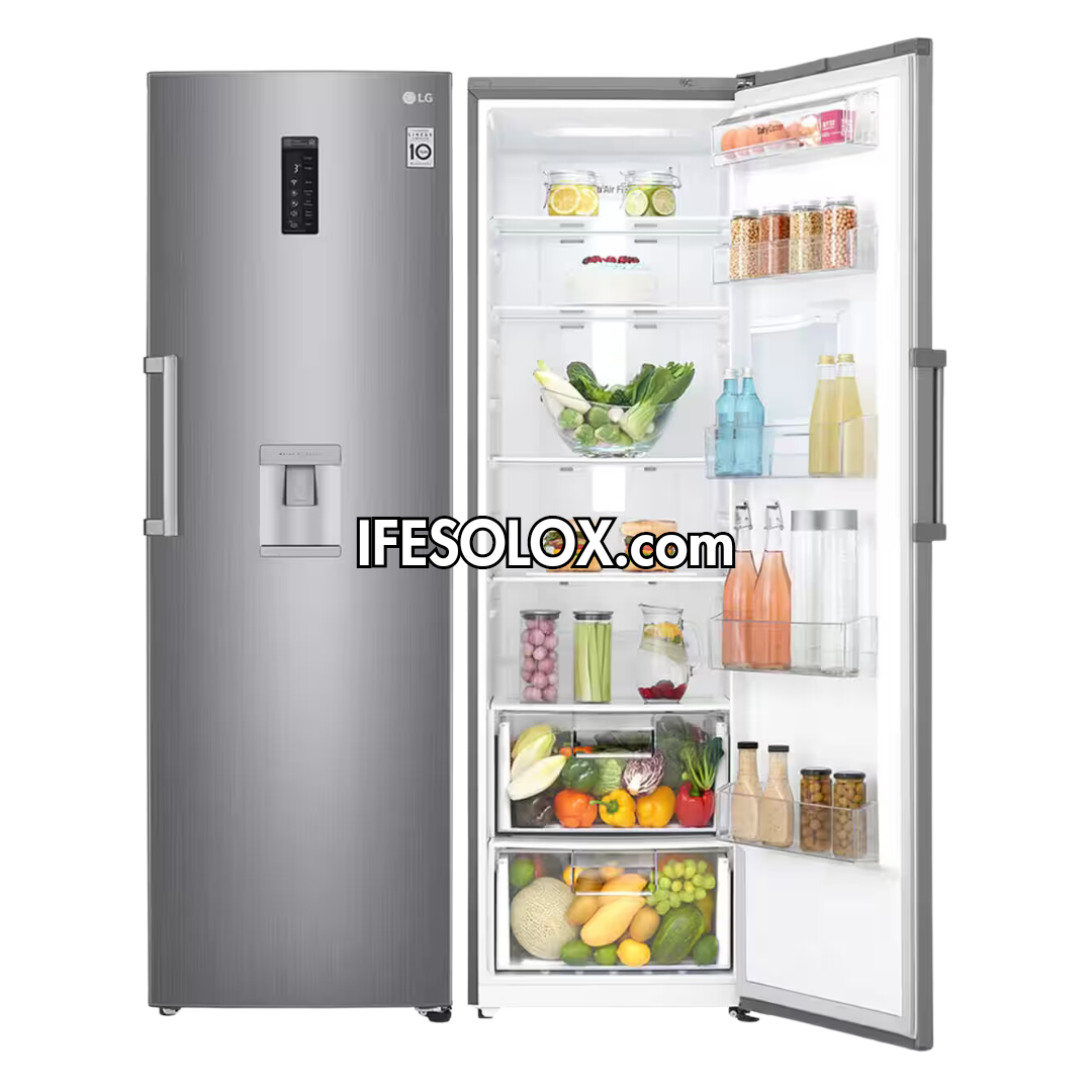 LG LG GC-F411ELDM 411L Single Door Refrigerator with Water Dispenser + 2 Years Warranty - Brand New