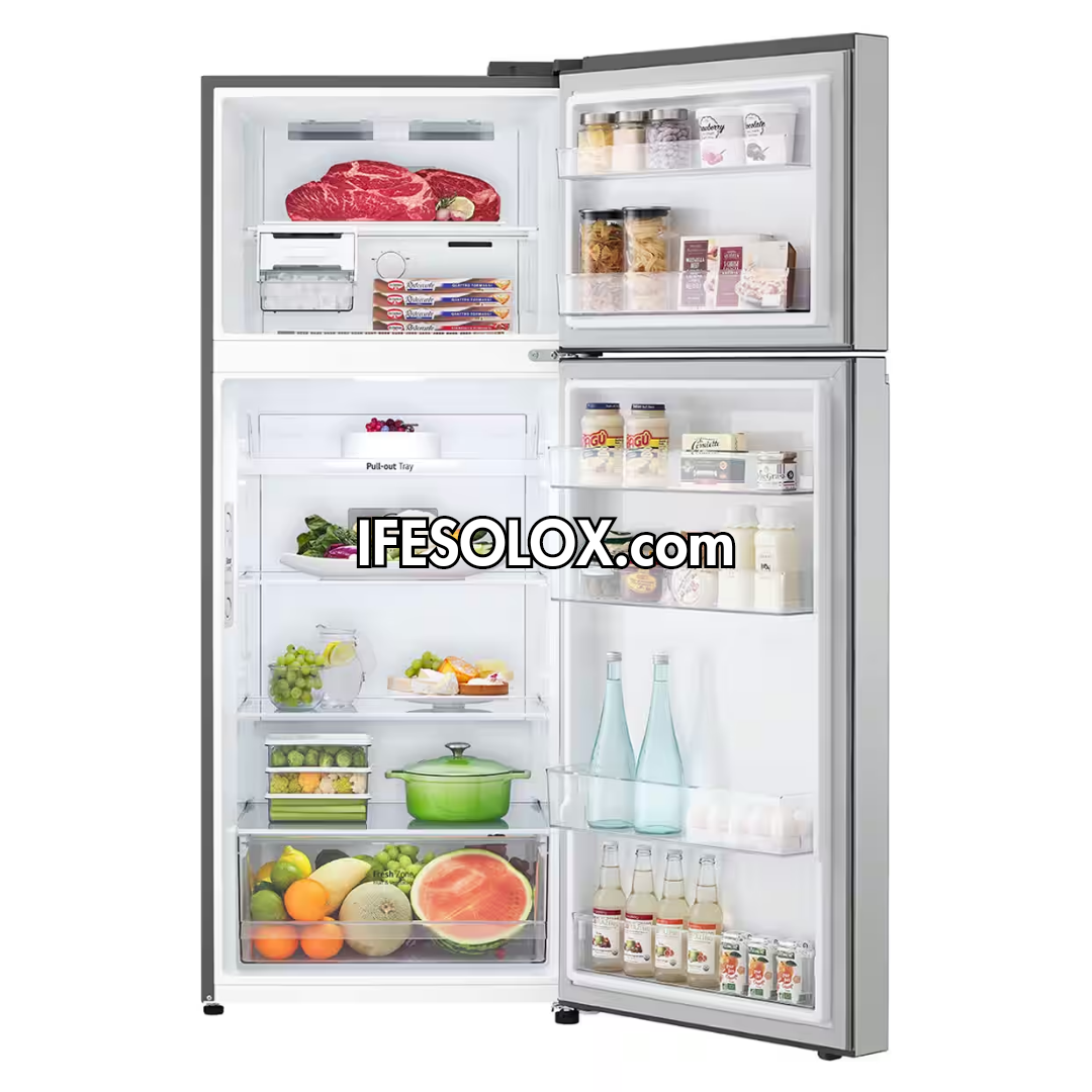 LG GN-B372PLGB 375L Smart Inverter Top-Freezer Double Door Refrigerator + 2 Years Warranty - Brand New