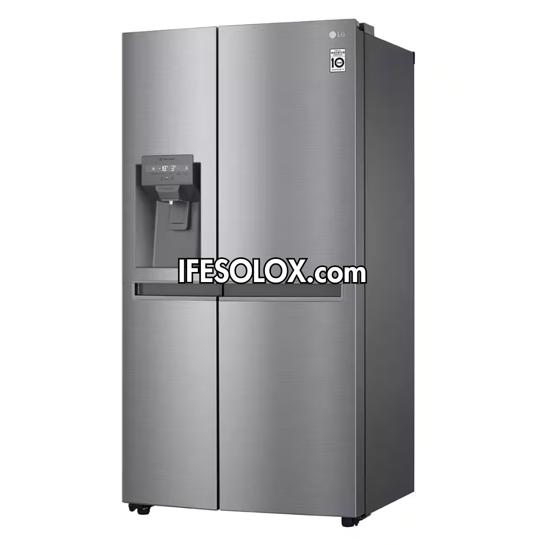 LG GC-L257SLRL 674L Smart Inverter Side By Side Double Door Refrigerator with WiFi & AI Assistant - Brand New