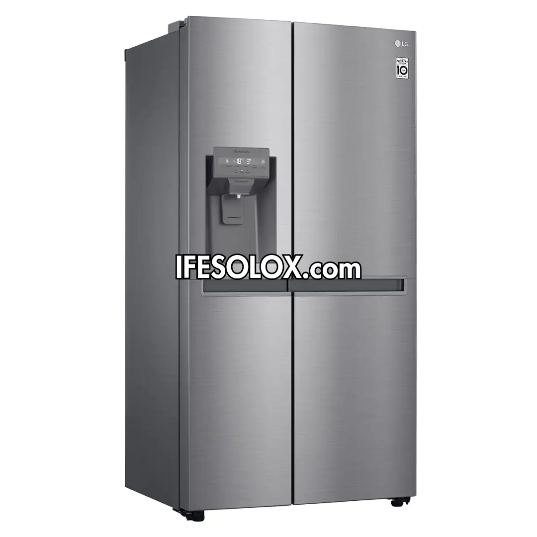 LG GC-L257SLRL 674L Smart Inverter Side By Side Double Door Refrigerator with WiFi & AI Assistant - Brand New