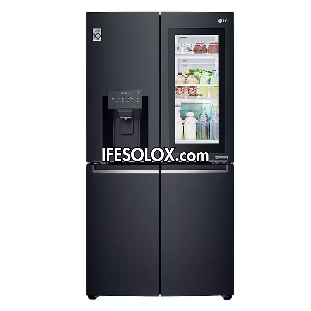 Lg fridge deals freezer instaview