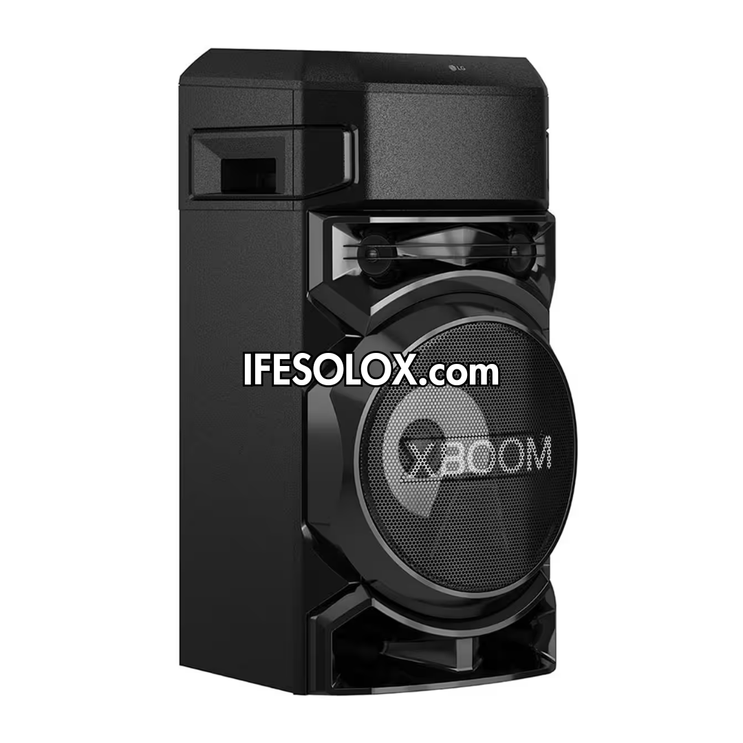 LG XBOOM RN5 Super Bass Blast Bluetooth HiFi Home Theater + Karaoke, Guitar Input & DJ App - Brand New