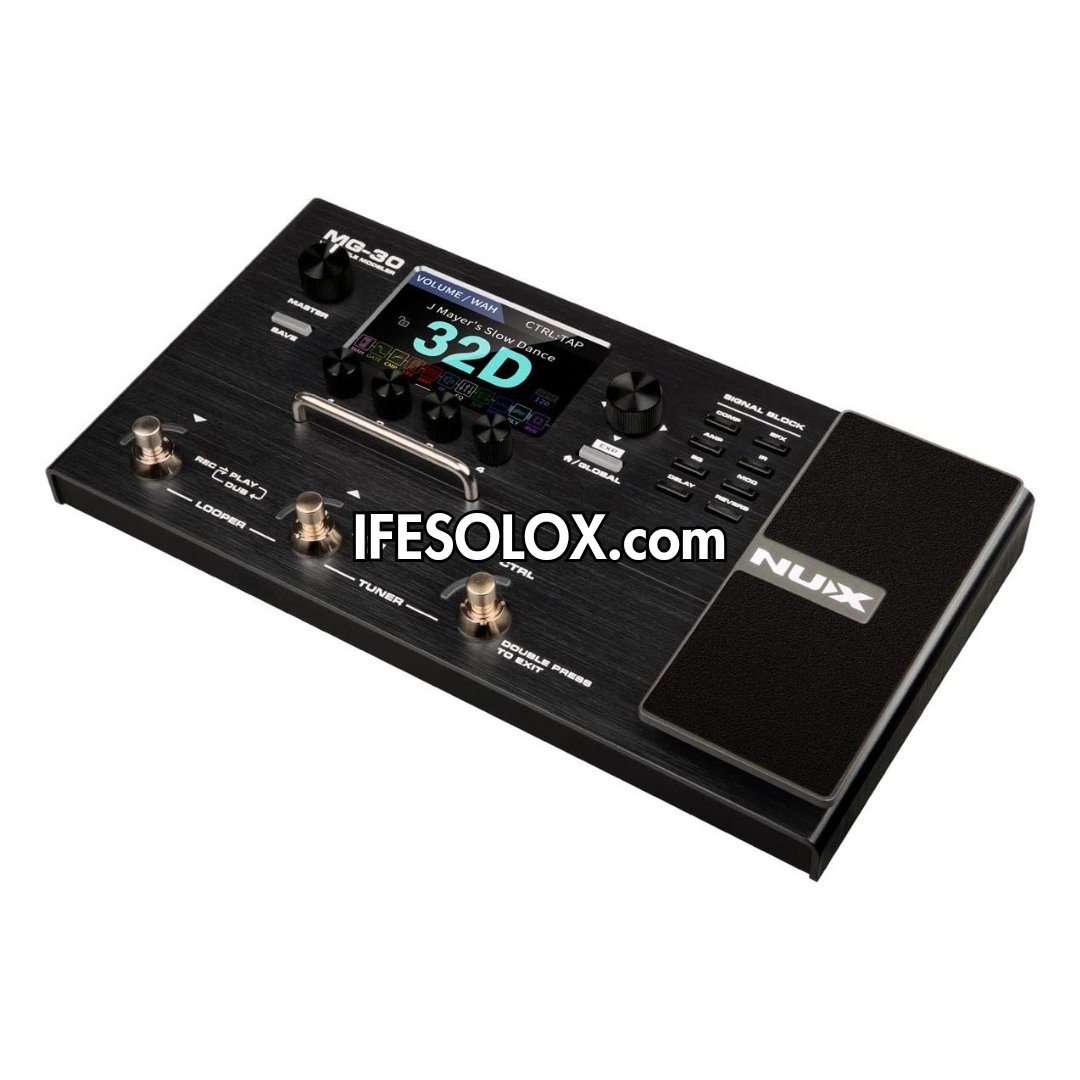 NUX MG-30 Guitar Multi-Effects Pedal Modelling Processor - Brand New