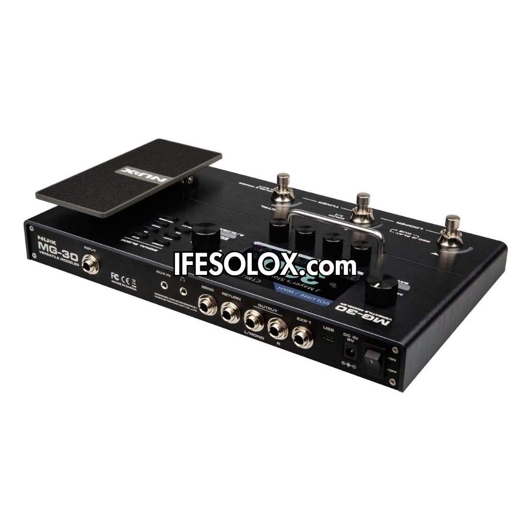 NUX MG-30 Guitar Multi-Effects Pedal Modelling Processor - Brand New