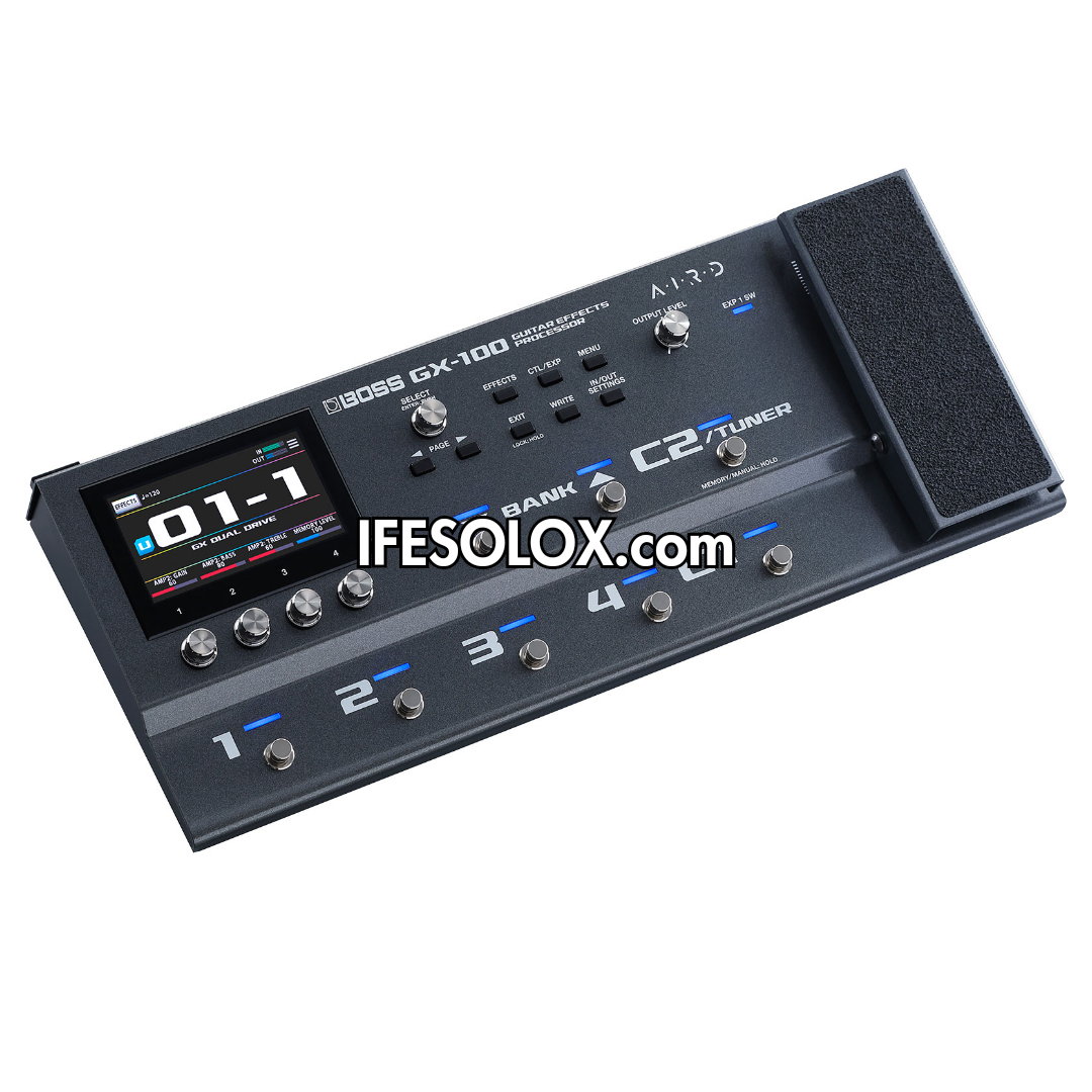 BOSS GX-100 Guitar Multi-Effects Pedal Processor + Advanced USB Audio Interface - Brand New