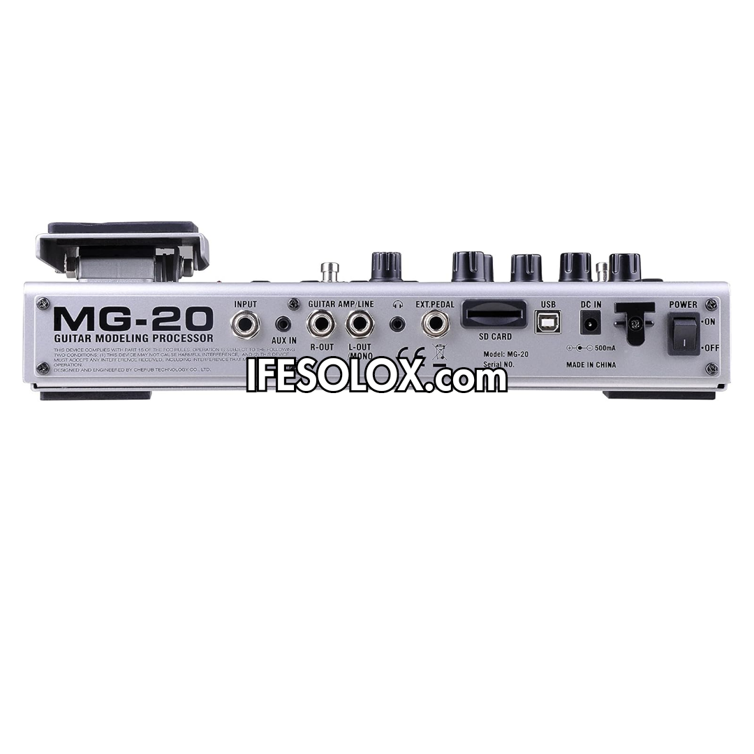 NUX MG-20 Guitar Multi-Effects Pedal Processor with USB Audio Interface - Brand New