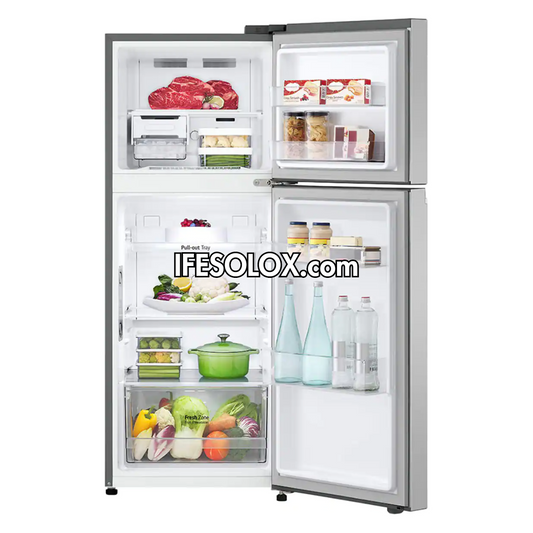 LG GV-B212PLGB 217L Smart Inverter Top-Freezer Double Door Refrigerator + 2 Years Warranty - Brand New