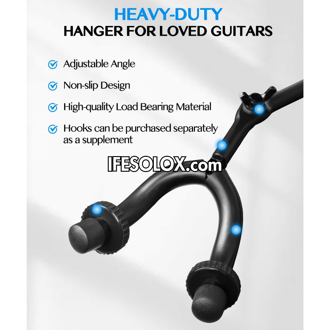 SLX Wall Mount Guitar Stand Rack for Acoustic, Bass and Electric Guitars - Brand New