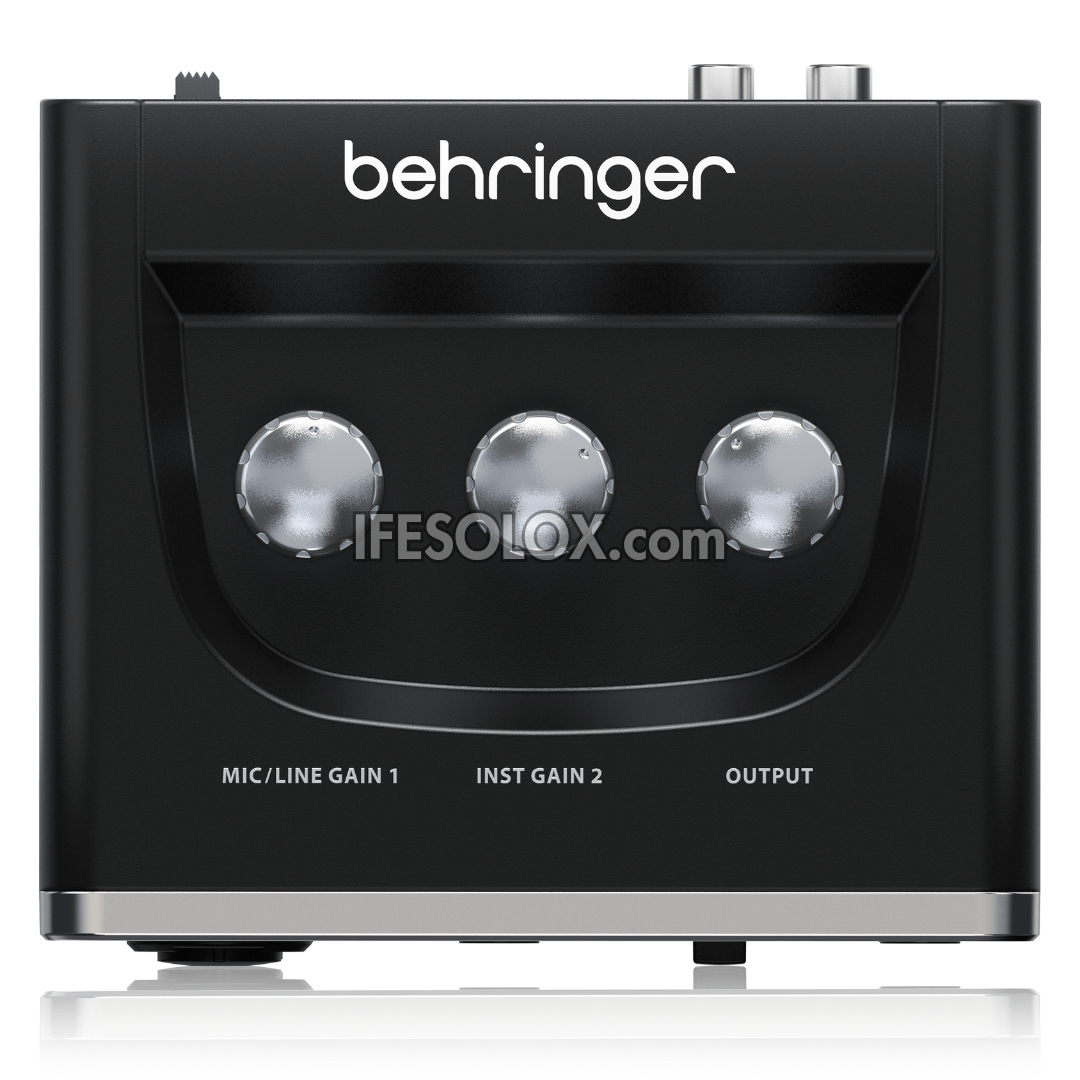 Behringer U-PHORIA UMC2 2x2 USB Audio Interface with XENYX Mic Preamplifier - Brand New