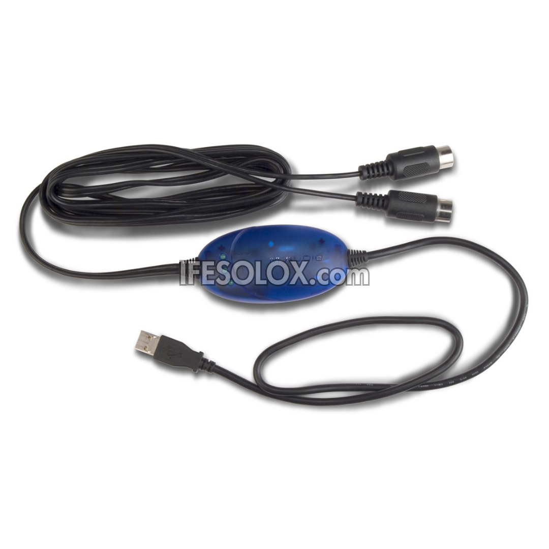 M-AUDIO Uno (1-in, 1-out) USB Bus-Powered MIDI Interface - Brand New