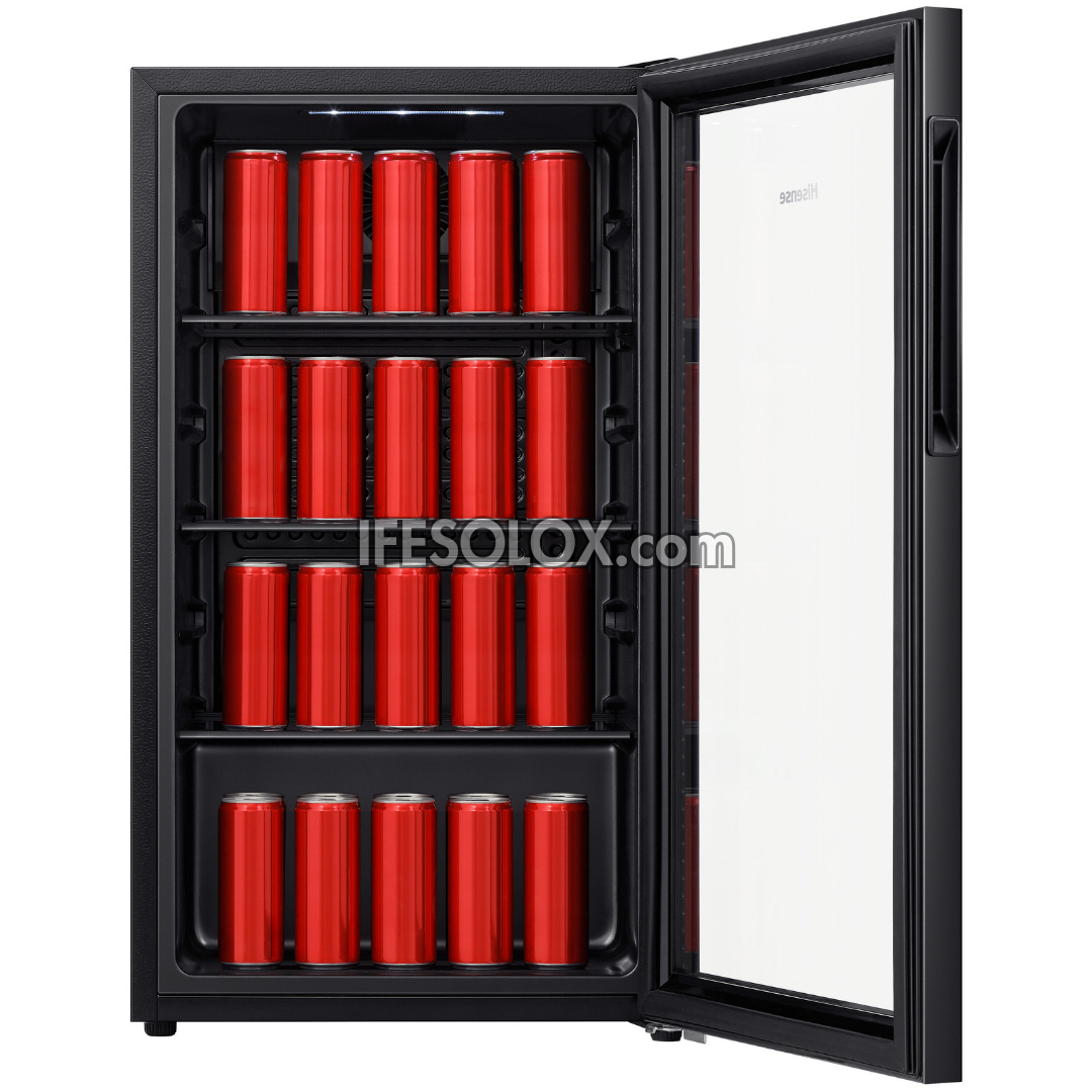 Hisense JC-94 91L Glass Door Beverage Cooler - Brand New
