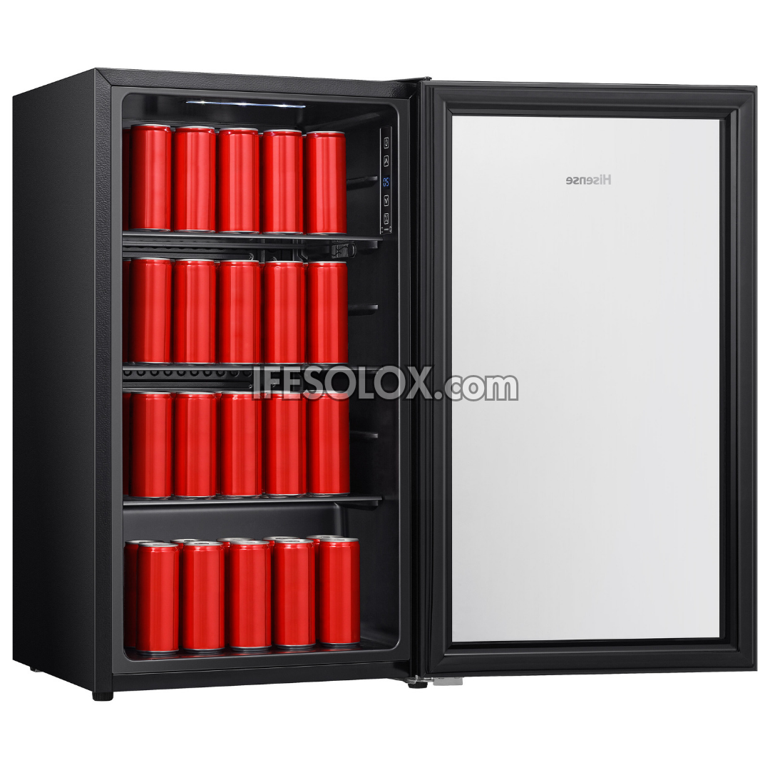Hisense JC-94 91L Glass Door Beverage Cooler - Brand New