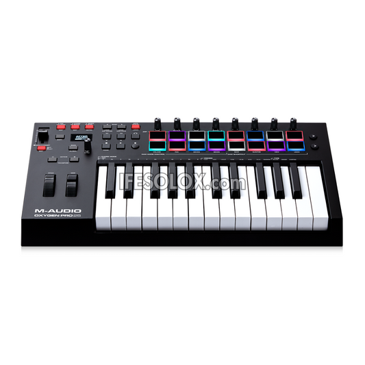 M-AUDIO Oxygen Pro 25 USB Powered MIDI Keyboard Controller with 25 Sensitive Keys - Brand New