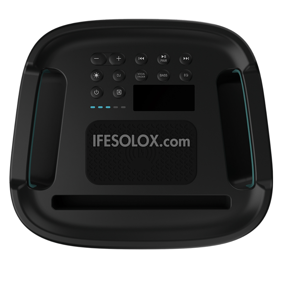 Hisense HP110 Party Rocker Speaker with Bluetooth, Aux, Mic & Guitar inputs, USB and FM - Brand New