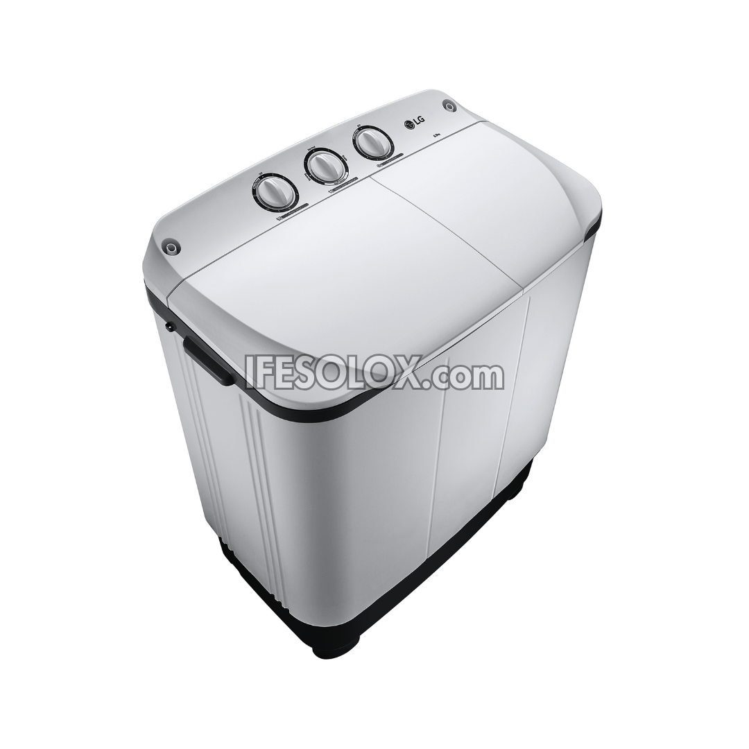 LG WP-810RD 7kg RollerJet Twin Tub Top Load Washing Machine - Brand New