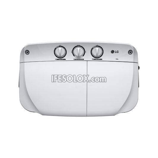 LG WP-710RD 6kg RollerJet Twin Tub Top Load Washing Machine - Brand New