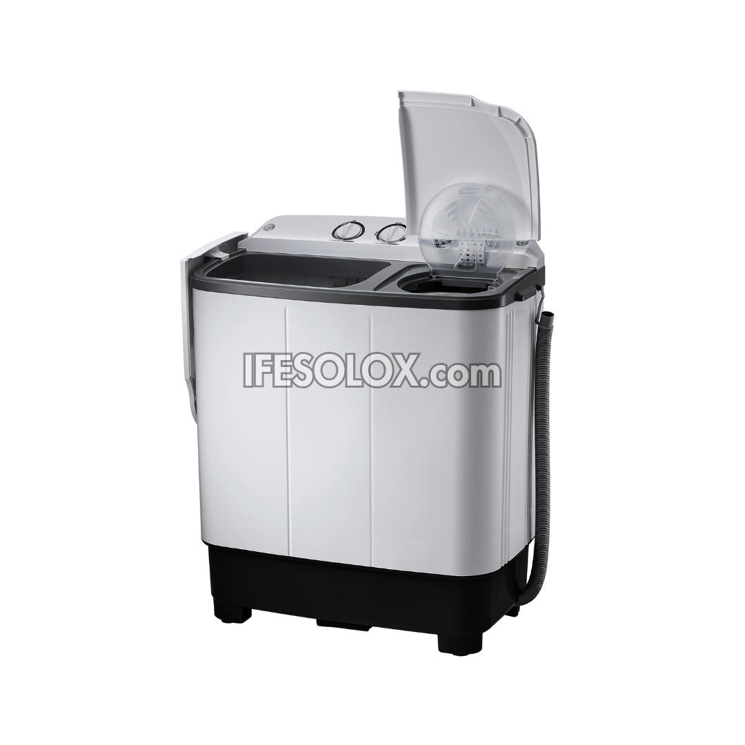 LG WP-810RD 7kg RollerJet Twin Tub Top Load Washing Machine - Brand New