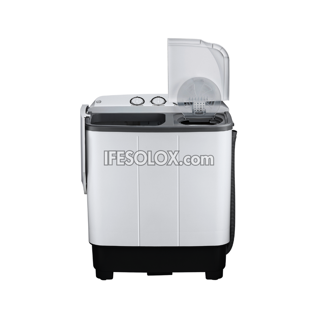 LG WP-810RD 7kg RollerJet Twin Tub Top Load Washing Machine - Brand New