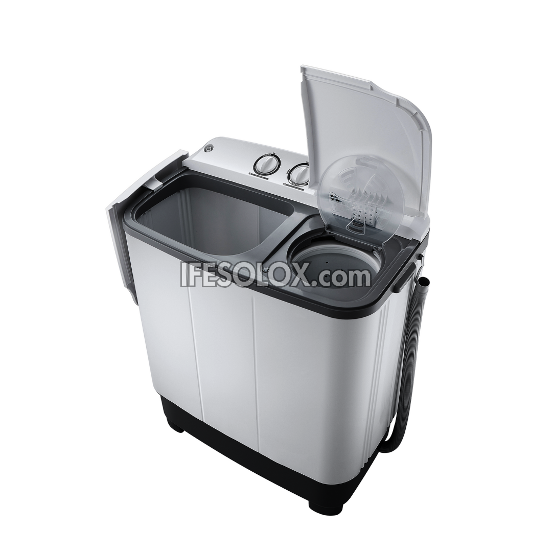 LG WP-710RD 6kg RollerJet Twin Tub Top Load Washing Machine - Brand New