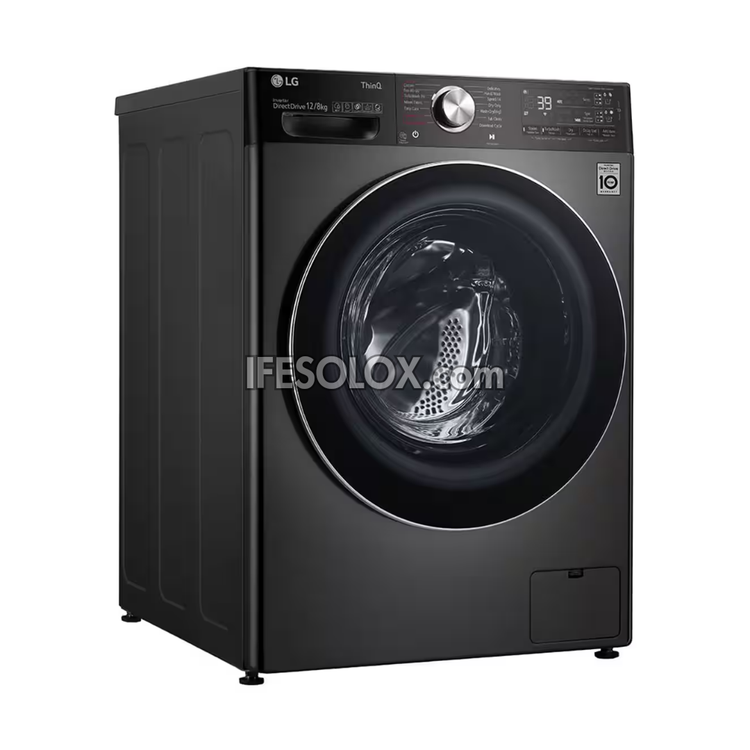 LG F4V9BCP2EE 12kg Washer 8kg Dryer ThinQ WiFi Smart Automatic