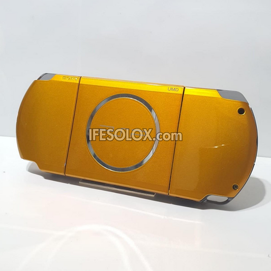 PlayStation Portable PSP 3000 series Game Console with 16GB Memory Stick and 15 Games (Gold) - Foreign Used