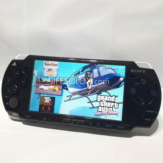 Console de jeu mince PlayStation Portable PSP série 2000 avec clé USB de 16 Go et 15 jeux (noir) - Occasion à l'étranger