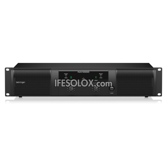 Behringer NX1000 Ultra Lightweight 1000Watt Class-D Power Amplifier - Brand New