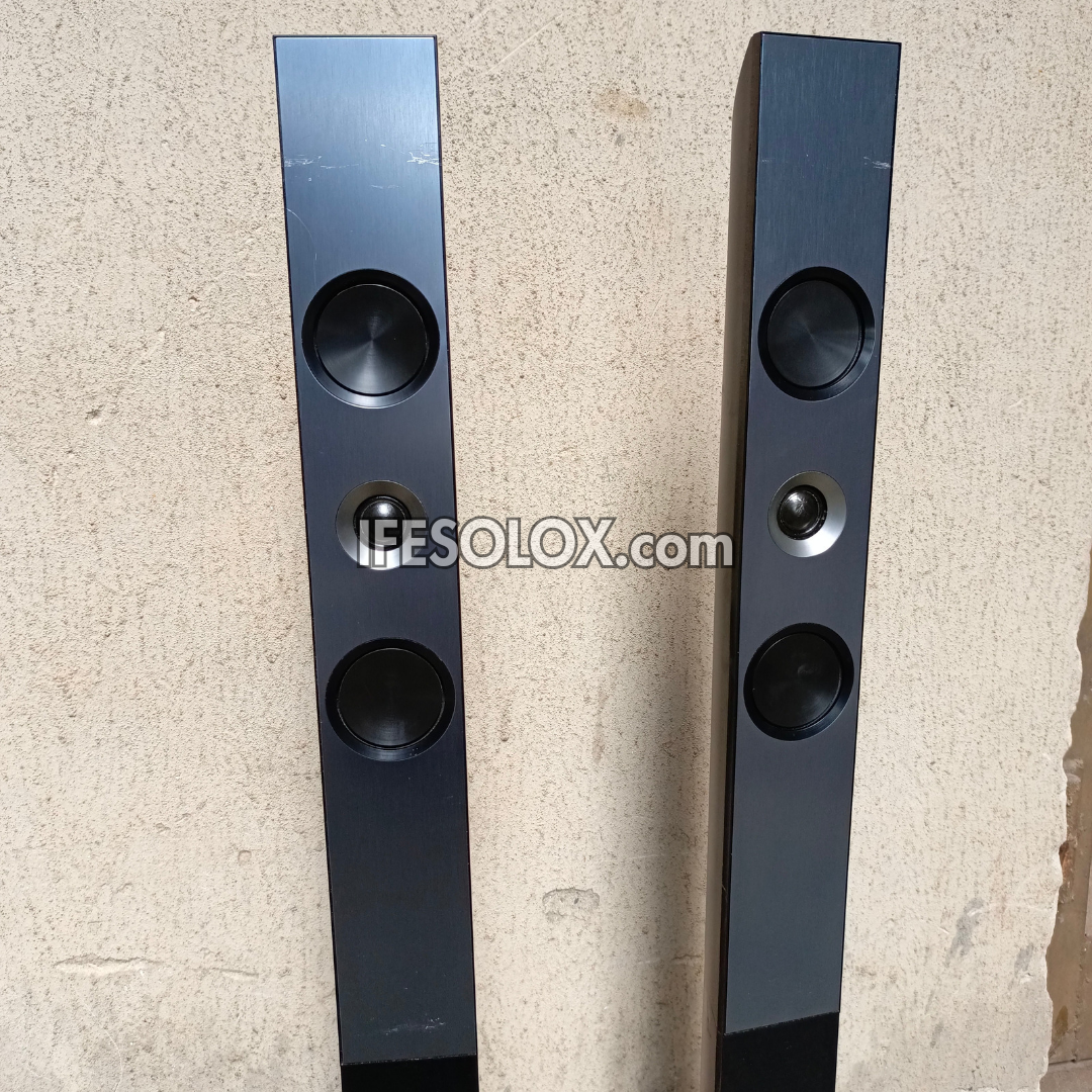 LG 3 ohms Tallboy Home Theater Surround Speakers - Foreign Used