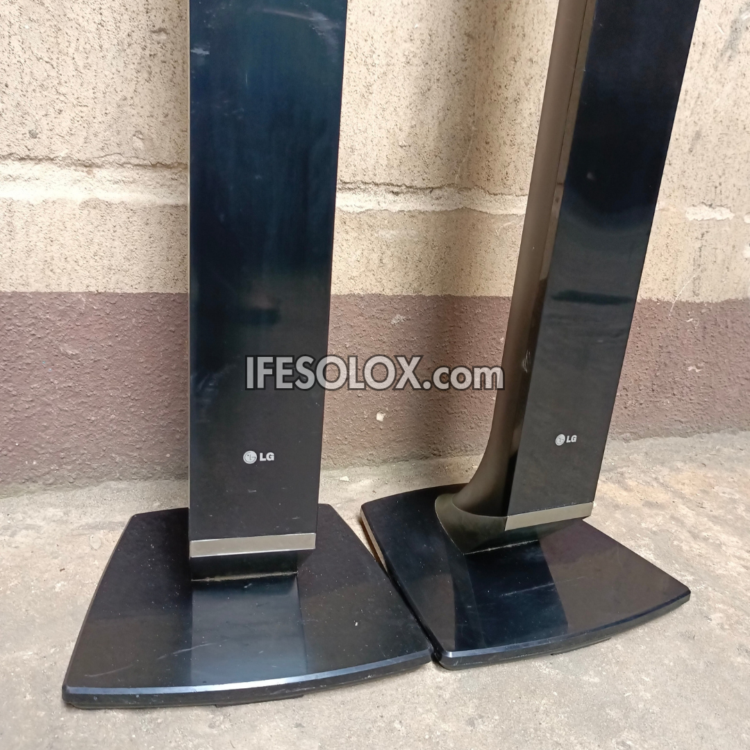 LG 3 ohms Tallboy Home Theater Surround Speakers - Foreign Used