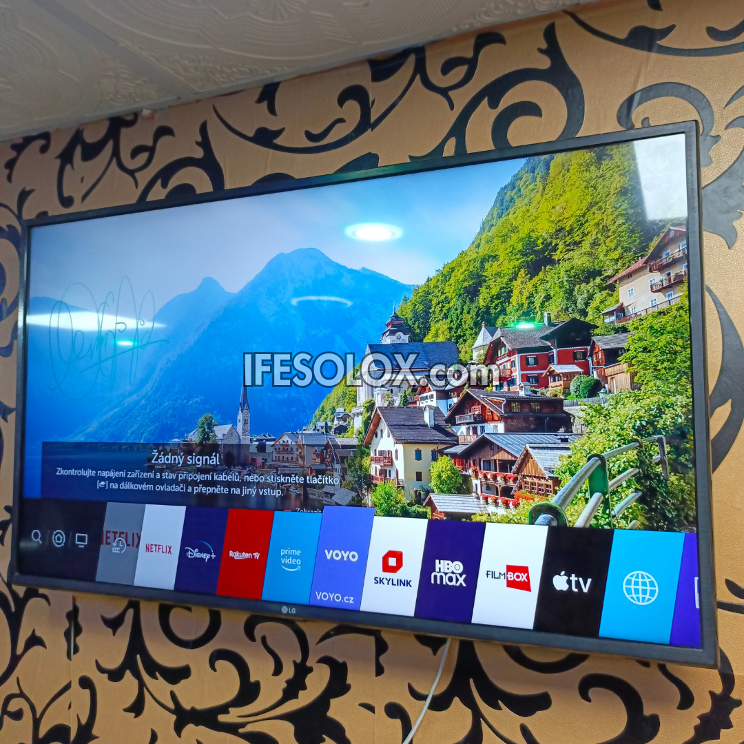 LG 43 Inch 43UM7000 Series Bluetooth 4K UHD HDR+ webOS Smart TV