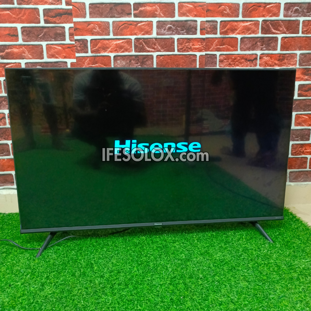 Hisense 43 inch 43A6G VIDAA Smart 4K UHD LED Frameless TV (Built-in WiFi, Miracast) - Foreign Used