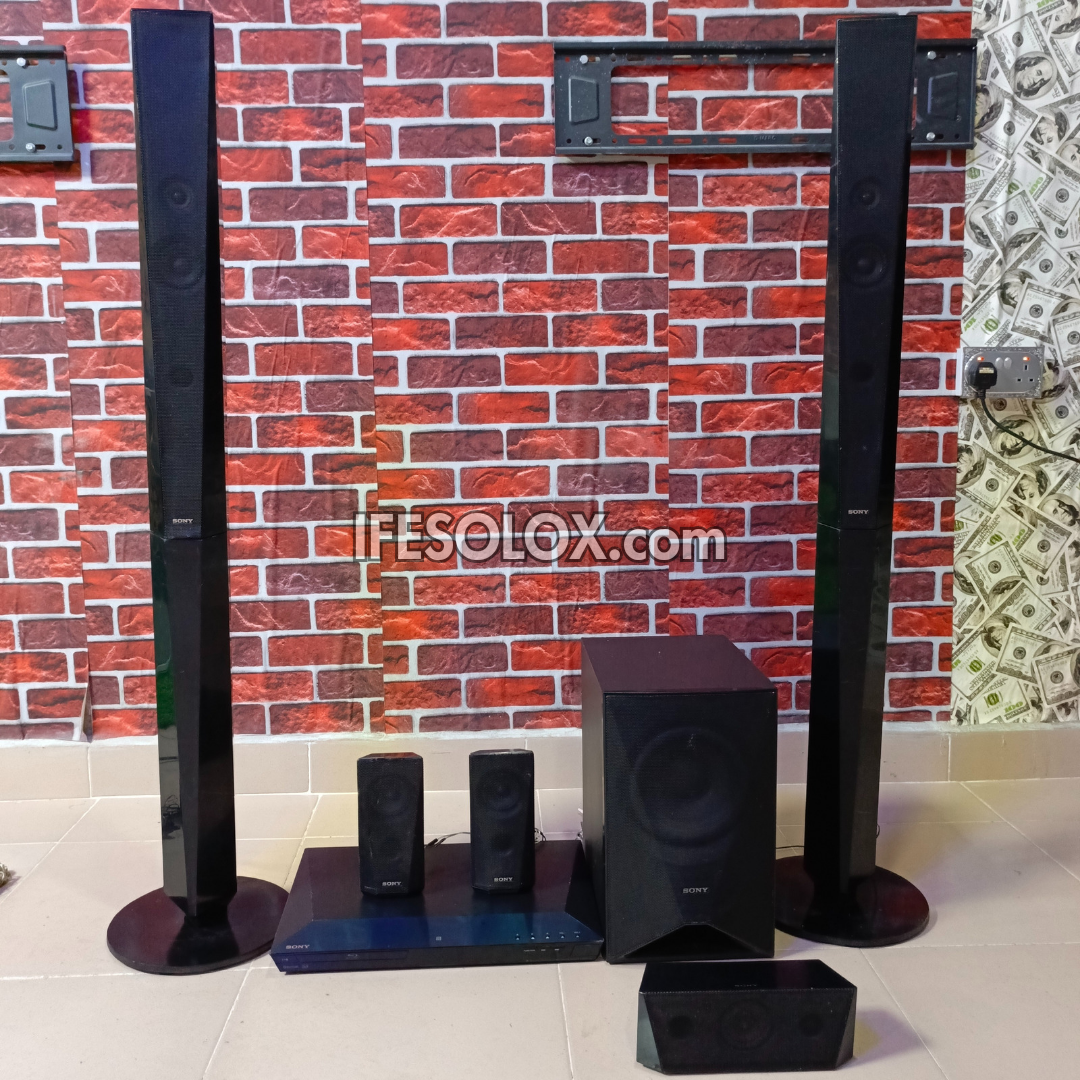 Sony BDV-E4100 Système home cinéma intelligent Bluetooth Blu-ray 3D DVD Tower 5.1 canaux (WiFi intégré, Full Smart) - Londres utilisé