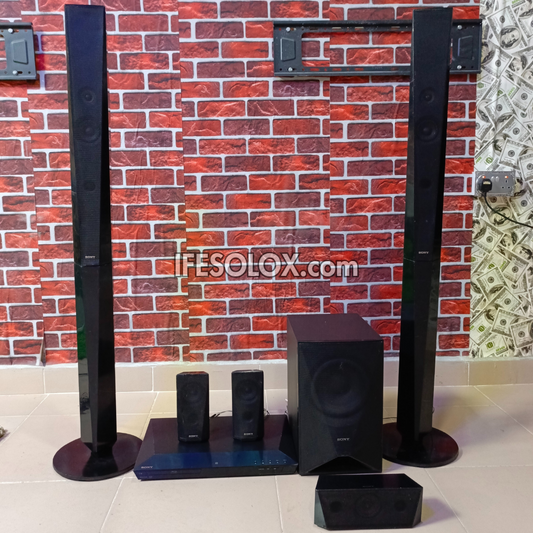 Sony BDV-E4100 Système home cinéma intelligent Bluetooth Blu-ray 3D DVD Tower 5.1 canaux (WiFi intégré, Full Smart) - Londres utilisé
